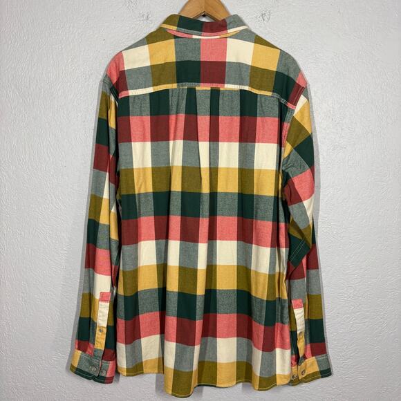 NEW! Eddie Bauer Long Sleeve Button Down Shirt Casual Plaid Fall - TXL - Picture 3 of 4